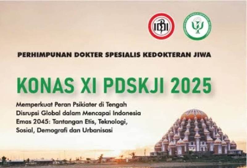 Makassar Tuan Rumah Kongres Nasional XI Perhimpunan Dokter Spesialis Kesehatan Jiwa Indonesia, Ini Jadwalnya